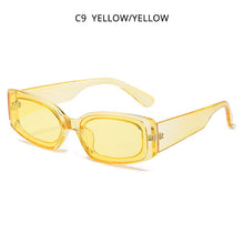 Load image into Gallery viewer, HOOBAN Rectangle Sunglasses Women Men Vintage Plastic Frame Sun Glasses Female Male Stylish Outdoor Eyewear Shade UV400