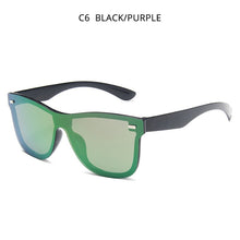 Load image into Gallery viewer, HOOBAN Rimless Sunglasses Men Vintage Square One-piece Lens Sun Glasses Stylish Brand Woman Sunglass Oculos De Sol