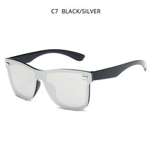 Load image into Gallery viewer, HOOBAN Rimless Sunglasses Men Vintage Square One-piece Lens Sun Glasses Stylish Brand Woman Sunglass Oculos De Sol