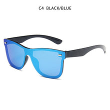 Load image into Gallery viewer, HOOBAN Rimless Sunglasses Men Vintage Square One-piece Lens Sun Glasses Stylish Brand Woman Sunglass Oculos De Sol