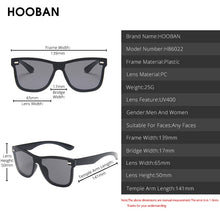 Load image into Gallery viewer, HOOBAN Rimless Sunglasses Men Vintage Square One-piece Lens Sun Glasses Stylish Brand Woman Sunglass Oculos De Sol