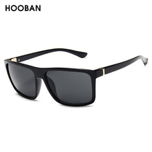 Load image into Gallery viewer, HOOBAN Square Men Sunglasses Classic Rectangle Big Male Sun Glasses Vintage Mirror Driving Sunglass UV400