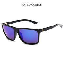 Load image into Gallery viewer, HOOBAN Square Men Sunglasses Classic Rectangle Big Male Sun Glasses Vintage Mirror Driving Sunglass UV400