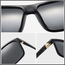 Load image into Gallery viewer, HOOBAN Square Men Sunglasses Classic Rectangle Big Male Sun Glasses Vintage Mirror Driving Sunglass UV400