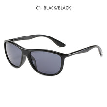 Load image into Gallery viewer, HOOBAN Square Men  Sunglasses Retro Black Rectangle Sun Glasses For Male Vintage Outdoor Eyewear Shade UV400