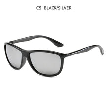 Load image into Gallery viewer, HOOBAN Square Men  Sunglasses Retro Black Rectangle Sun Glasses For Male Vintage Outdoor Eyewear Shade UV400