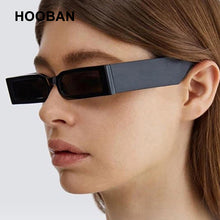 Load image into Gallery viewer, HOOBAN Square Sunglasses Women Men Brand Designer Small Rectangle Sun Glasses For Unisex Retro Hip Hop Eyewear UV400