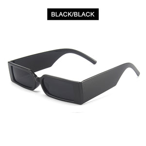 HOOBAN Square Sunglasses Women Men Brand Designer Small Rectangle Sun Glasses For Unisex Retro Hip Hop Eyewear UV400