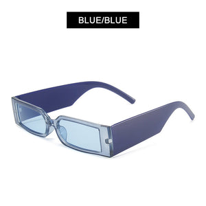 HOOBAN Square Sunglasses Women Men Brand Designer Small Rectangle Sun Glasses For Unisex Retro Hip Hop Eyewear UV400