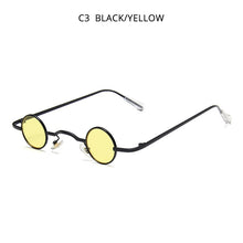 Load image into Gallery viewer, HOOBAN Gothic Small Round Sunglasses Women Men  Vampire Style Brand Design Sun Glasses Unisex Vintage Retro Eyeglasses Shade