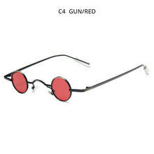 Load image into Gallery viewer, HOOBAN Gothic Small Round Sunglasses Women Men  Vampire Style Brand Design Sun Glasses Unisex Vintage Retro Eyeglasses Shade