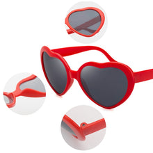 Load image into Gallery viewer, HOOBAN Lights Become Love Heart Shape Sunglasses Men Women Special Effect Party Glasses Night Glasses