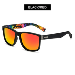 HOOBAN Sports Polarized Sunglasses Men Women Square Male Sun Glasses Stylish Summer Blue Green Shades Goggle UV400