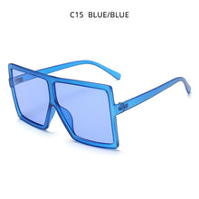 Load image into Gallery viewer, HOOBAN Oversized Women Sunglasses Brand Designer Square Ladies Sun Glasses Big Shades Eyewear UV400