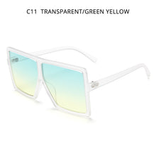 Load image into Gallery viewer, HOOBAN Oversized Women Sunglasses Brand Designer Square Ladies Sun Glasses Big Shades Eyewear UV400