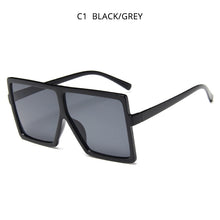 Load image into Gallery viewer, HOOBAN Oversized Women Sunglasses Brand Designer Square Ladies Sun Glasses Big Shades Eyewear UV400