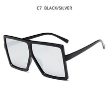 Load image into Gallery viewer, HOOBAN Oversized Women Sunglasses Brand Designer Square Ladies Sun Glasses Big Shades Eyewear UV400