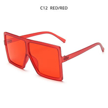 Load image into Gallery viewer, HOOBAN Oversized Women Sunglasses Brand Designer Square Ladies Sun Glasses Big Shades Eyewear UV400