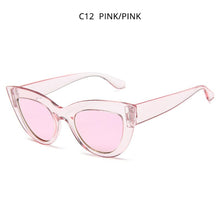 Load image into Gallery viewer, HOOBAN Retro Cat Eye Women Sunglasses Classic Black Ladies Sun Glasses Vintage Driving Female Eyeglasses UV400 Oculos