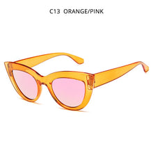 Load image into Gallery viewer, HOOBAN Retro Cat Eye Women Sunglasses Classic Black Ladies Sun Glasses Vintage Driving Female Eyeglasses UV400 Oculos