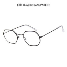 Carica l'immagine nel visualizzatore di Gallery, HOOBAN Retro Polygon Sunglasses Women Men Vintage Small Metal Sung Glasses Female Ocean Driving Eyeglasses