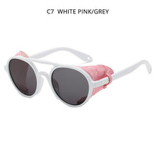 Load image into Gallery viewer, HOOBAN Steampunk Brand Design Sunglasses Women Men Retro Round Male's Sun Glasses Female Vintage Driving Eyewear Shade UV400
