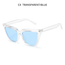 Load image into Gallery viewer, HOOBAN Stylish Cat Eye Women Sun Glasses Classic Big Frame Cateye Sunglasses For Ladies Vintage Leopard Eyeglasses UV400