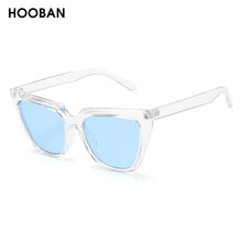 Load image into Gallery viewer, HOOBAN Stylish Cat Eye Women Sun Glasses Classic Big Frame Cateye Sunglasses For Ladies Vintage Leopard Eyeglasses UV400