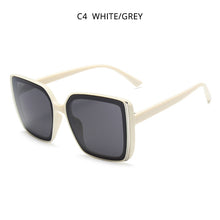 Load image into Gallery viewer, HOOBAN Stylish Oversized Sunglasses Women  Big Square Ladies Sunglass Vintage Driver Glasses UV400