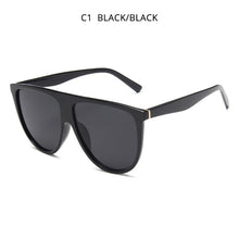Load image into Gallery viewer, HOOBAN Stylish Oversized Women Sunglasses  Big Ladies Sun Glasses Vintage Driving Eyeglasses UV400