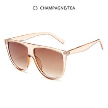 Load image into Gallery viewer, HOOBAN Stylish Oversized Women Sunglasses  Big Ladies Sun Glasses Vintage Driving Eyeglasses UV400
