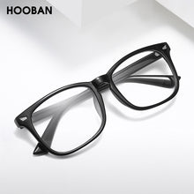 Load image into Gallery viewer, HOOBAN TR90 Blue Light Blocking Glasses Men Women Square Real Anti Blue Ray Glasses Male Computer Protective Eyeglass