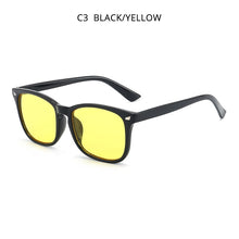 Load image into Gallery viewer, HOOBAN TR90 Blue Light Blocking Glasses Men Women Square Real Anti Blue Ray Glasses Male Computer Protective Eyeglass