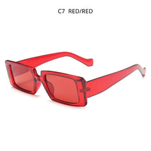 Load image into Gallery viewer, HOOBAN Vintage Big Rectangle Sunglasses Women Brand Designer Sun Glasses Female Retro Male's Eyeglasses Shade UV400