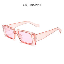 Load image into Gallery viewer, HOOBAN Vintage Big Rectangle Sunglasses Women Brand Designer Sun Glasses Female Retro Male's Eyeglasses Shade UV400