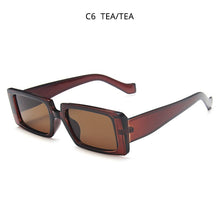 Load image into Gallery viewer, HOOBAN Vintage Big Rectangle Sunglasses Women Brand Designer Sun Glasses Female Retro Male's Eyeglasses Shade UV400