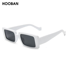 Load image into Gallery viewer, HOOBAN Vintage Big Rectangle Sunglasses Women Brand Designer Sun Glasses Female Retro Male's Eyeglasses Shade UV400
