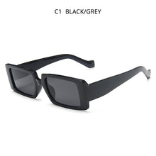 Load image into Gallery viewer, HOOBAN Vintage Big Rectangle Sunglasses Women Brand Designer Sun Glasses Female Retro Male's Eyeglasses Shade UV400