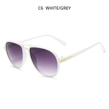 Load image into Gallery viewer, HOOBAN Vintage Pilot Style Sunglasses Men Stylish Brand Design Driving Sun Glasses Male Retro Big Frame Shade Eyeglasses