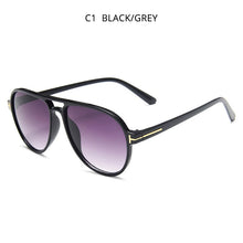 Load image into Gallery viewer, HOOBAN Vintage Pilot Style Sunglasses Men Stylish Brand Design Driving Sun Glasses Male Retro Big Frame Shade Eyeglasses