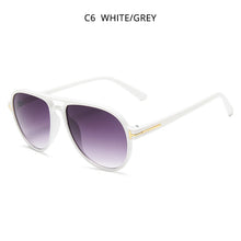 Load image into Gallery viewer, HOOBAN Vintage Pilot Style Sunglasses Men Stylish Brand Design Driving Sun Glasses Male Retro Big Frame Shade Eyeglasses