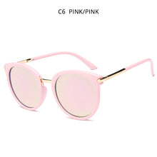 Load image into Gallery viewer, HOOBAN Vintage Round Women Sunglasses Big Black Sun Glasses For Female  Eyewear Shade UV400