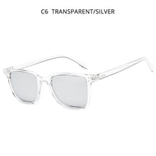 Load image into Gallery viewer, HOOBAN Vintage Square Men Sunglasses Classic Black Driving Sun Glasses Male  Shade Mirror Eyewear UV400