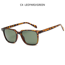 Load image into Gallery viewer, HOOBAN Vintage Square Men Sunglasses Classic Black Driving Sun Glasses Male  Shade Mirror Eyewear UV400
