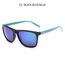 Load image into Gallery viewer, HOOBAN Vintage Square Women Men Sunglasses Classic Big Rectangle Sun Glasses Female Male  Mirror Eyewear Unisex Shade