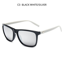 Load image into Gallery viewer, HOOBAN Vintage Square Women Men Sunglasses Classic Big Rectangle Sun Glasses Female Male  Mirror Eyewear Unisex Shade