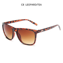 Load image into Gallery viewer, HOOBAN Vintage Square Women Men Sunglasses Classic Big Rectangle Sun Glasses Female Male  Mirror Eyewear Unisex Shade
