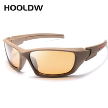 Carica l'immagine nel visualizzatore di Gallery, HOOLDW Men Pochromic Polarized Sunglasses Night Vision Glasses Day Night Driving Anti-glare Goggle Sun glasses Eyewear Oculos