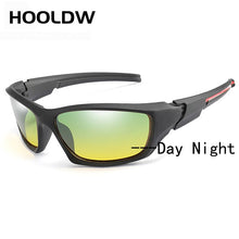 Carica l'immagine nel visualizzatore di Gallery, HOOLDW Men Pochromic Polarized Sunglasses Night Vision Glasses Day Night Driving Anti-glare Goggle Sun glasses Eyewear Oculos