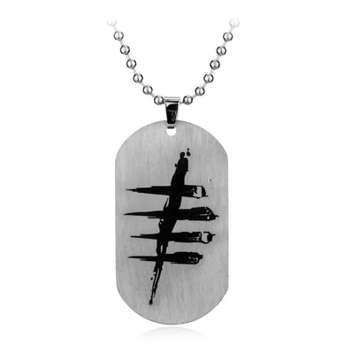 HOT Game Watch pioneer Pendant Necklace High Quality Stainless Steel DEAD BY DAYLIGHT Necklaces For Men Women